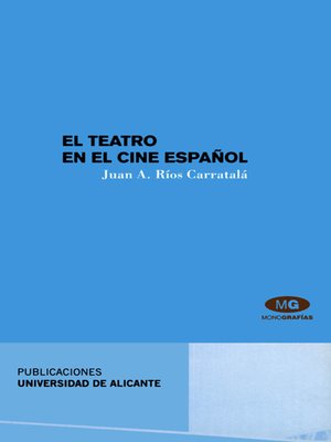 cover image of El teatro en el cine español